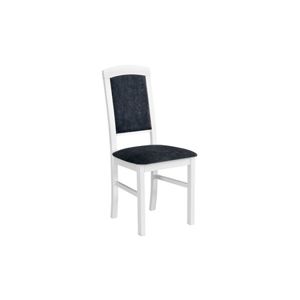 Jídelní židle NILO 4 Bílá Tkanina 11