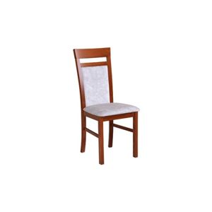 Jídelní židle MILANO 6 Bílá Tkanina 22