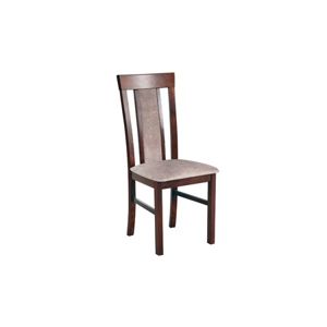 Jídelní židle MILANO 8 Bílá Tkanina 27A