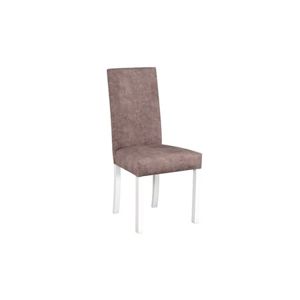 Jídelní židle ROMA 2 Bílá Tkanina 18A