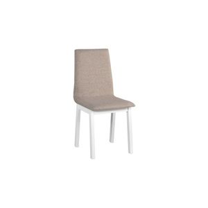 Jídelní židle HUGO 5 Bílá Tkanina 31
