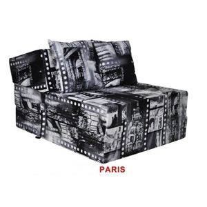Kvalitní křeslo nebo matrace 70x200x15 cm více barevných motivů Paris