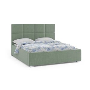 Čalouněná postel ONTARIO 140x200 cm Zelená