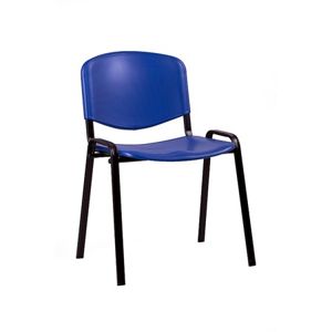 Konferenční plastová židle ISO Černá