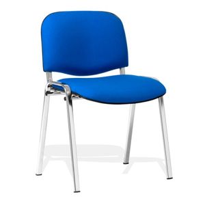 Konferenční židle ISO CHROM C34 - tyrkysová