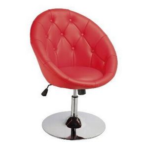 Židle barová C-881 červená