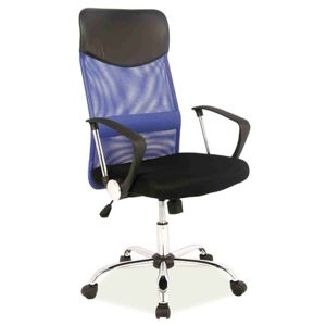Židle kancelářská Q-025 modrá