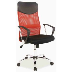 Židle kancelářská Q-025 červená