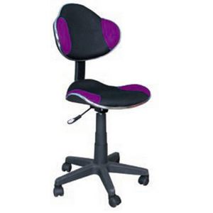 Židle kancelářská Q-G2 černo-fialová