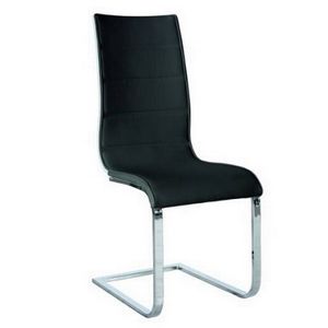Jídelní židle H-668 černá/bílá záda