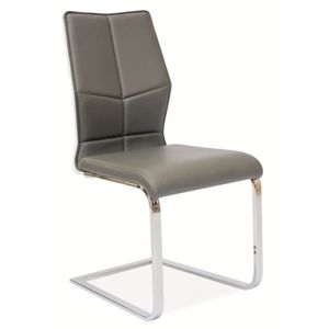 Jídelní židle H-422 šedá/bílá záda