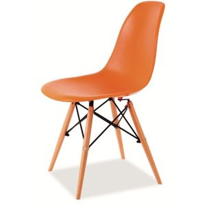 Židle ENZO oranžová