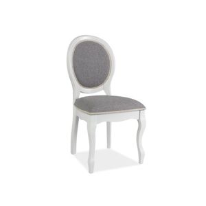 Jídelní židle FNSC bílá/šedá