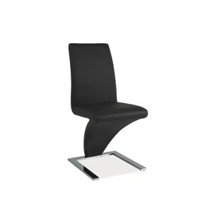 Jídelní židle H010 chrom/šedá
