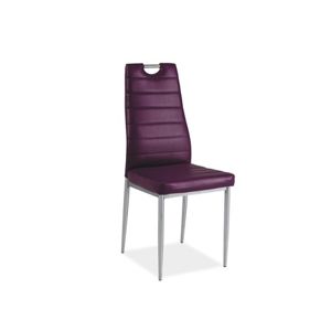 Jídelní židle H260 fialová/chrom