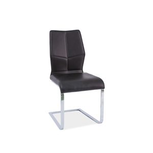 Židle H-422 černá/bílá záda