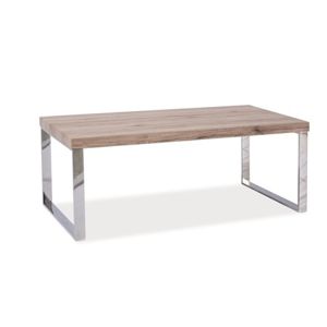 Konferenční stůl ROSA 100x50x45 cm - dub san remo