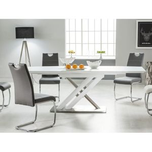 Stůl jídelní ALZANO bílý 180x95 cm