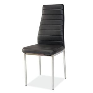 Židle H-261 černá/chrom