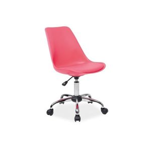 Kancelářská židle Q-777 růžová