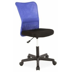 Židle kancelářská Q-121 modro/černá