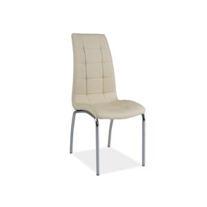 Jídelní židle H-104 krémová