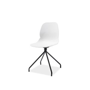 Jídelní židle NERO černá/bílá