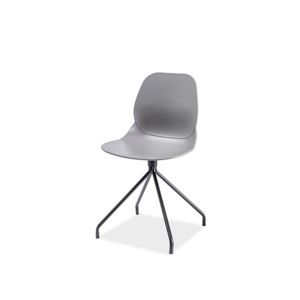 Jídelní židle NERO černá/šedá