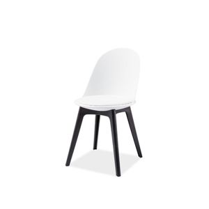 Jídelní židle MATTEO I bílá/černá