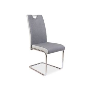 Jídelní židle H-952 šedý textil