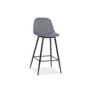 Barová židle TEO H-1 šedá