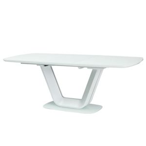 Stůl ARMANI bílý 160(220)x90 cm