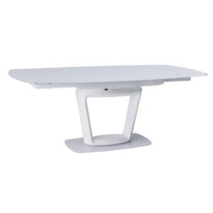 Stůl CLAUDIO bílý 140(200)x100