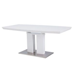 Stůl DIVANI bílý 140(200)x85 cm