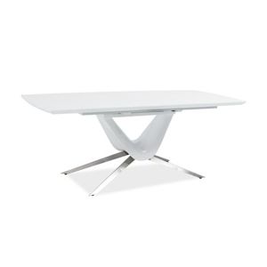 Stůl SAVINO bílý 160(200)x90 cm