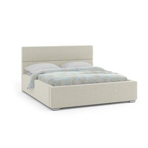 Čalouněná postel NOVATIC 140x200 cm Béžová
