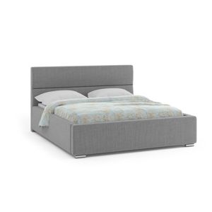 Čalouněná postel NOVATIC 160x200 cm Šedá