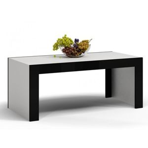 Konferenční stolek DEKO D1 bílá/černá lesk