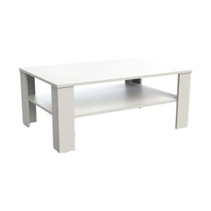 Konferenční stolek TINA 100x70 cm bílý