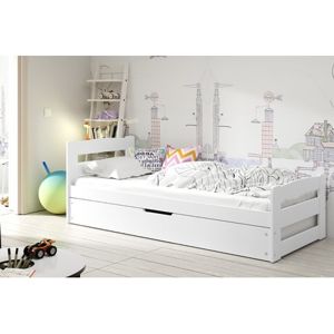Dětská postel ERNIE 200x90 cm Bílá