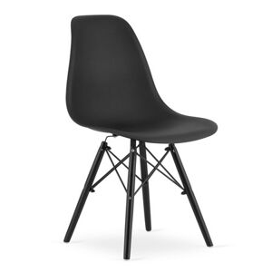 Židle OSAKA - černá/černá