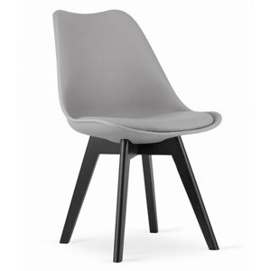 Židle MARK - černá/šedá
