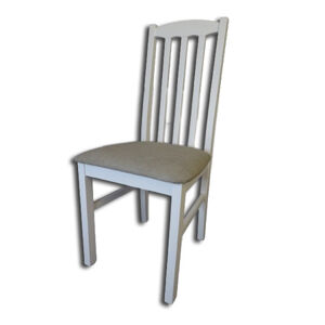 Jídelní židle BOSS 12 - bílá + tkanina 3X