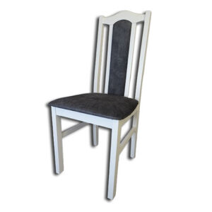Jídelní židle BOSS 2 - bílá + tkanina 24Z