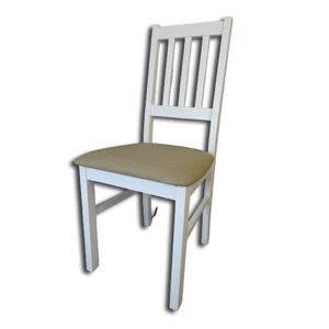 Jídelní židle BOSS 4 - bílá + tkanina 27A