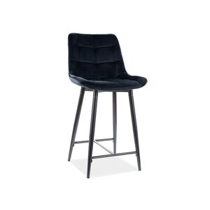Židle CHIC - černá / černá II