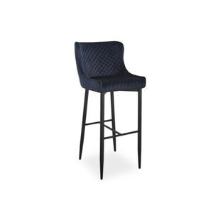 Barová židle COLIN B H-1 - černá