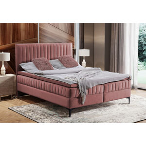 Čalouněná postel Dakota 180x200 cm Růžová