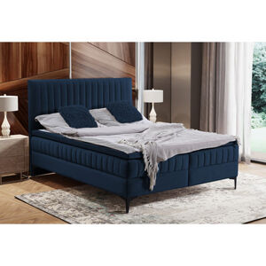Čalouněná postel Dakota 160x200 cm Modrá