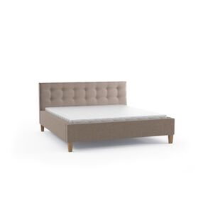 Čalouněná postel DAVID rozměr 80x200 cm Béžová